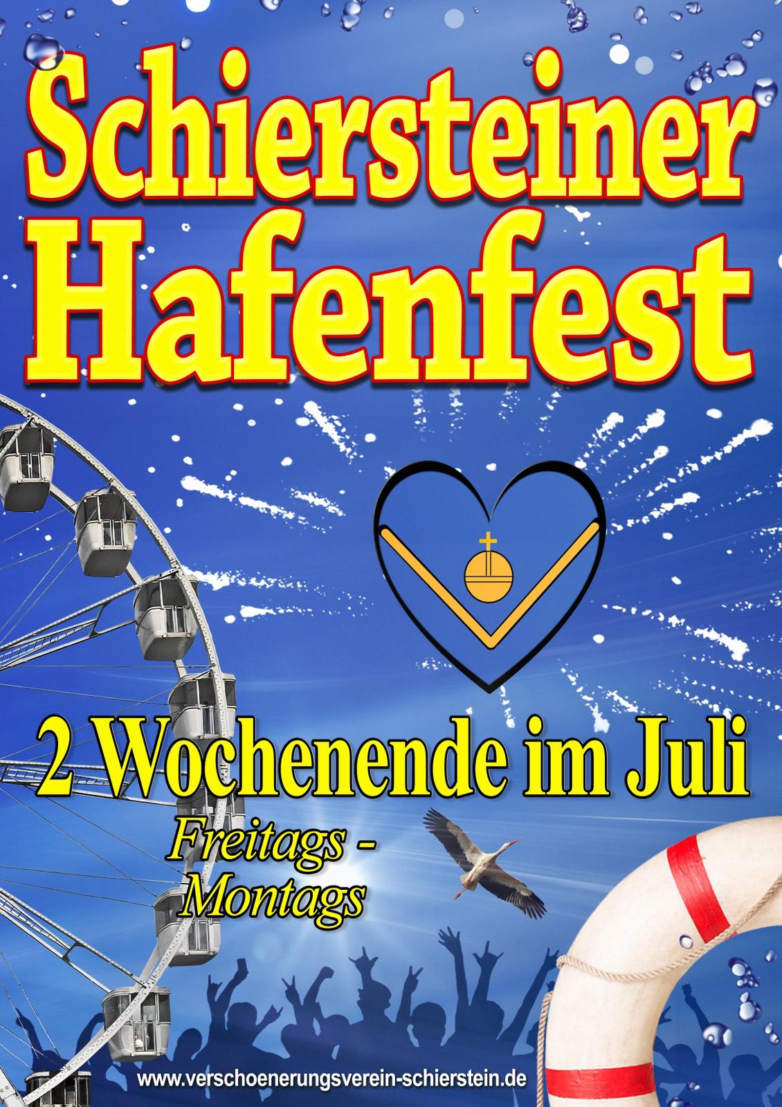 Schiersteiner Hafenfest 2026 Plakat
