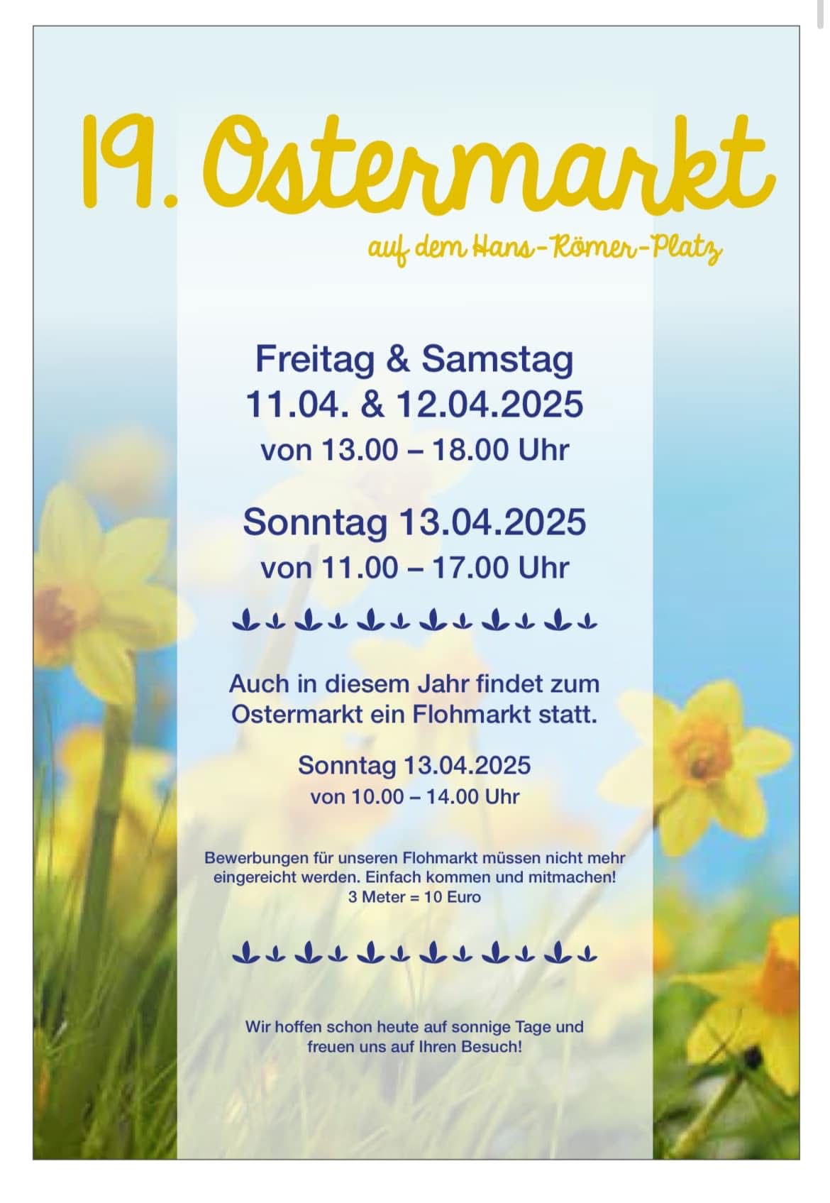 Ostermarkt 2026 Plakat